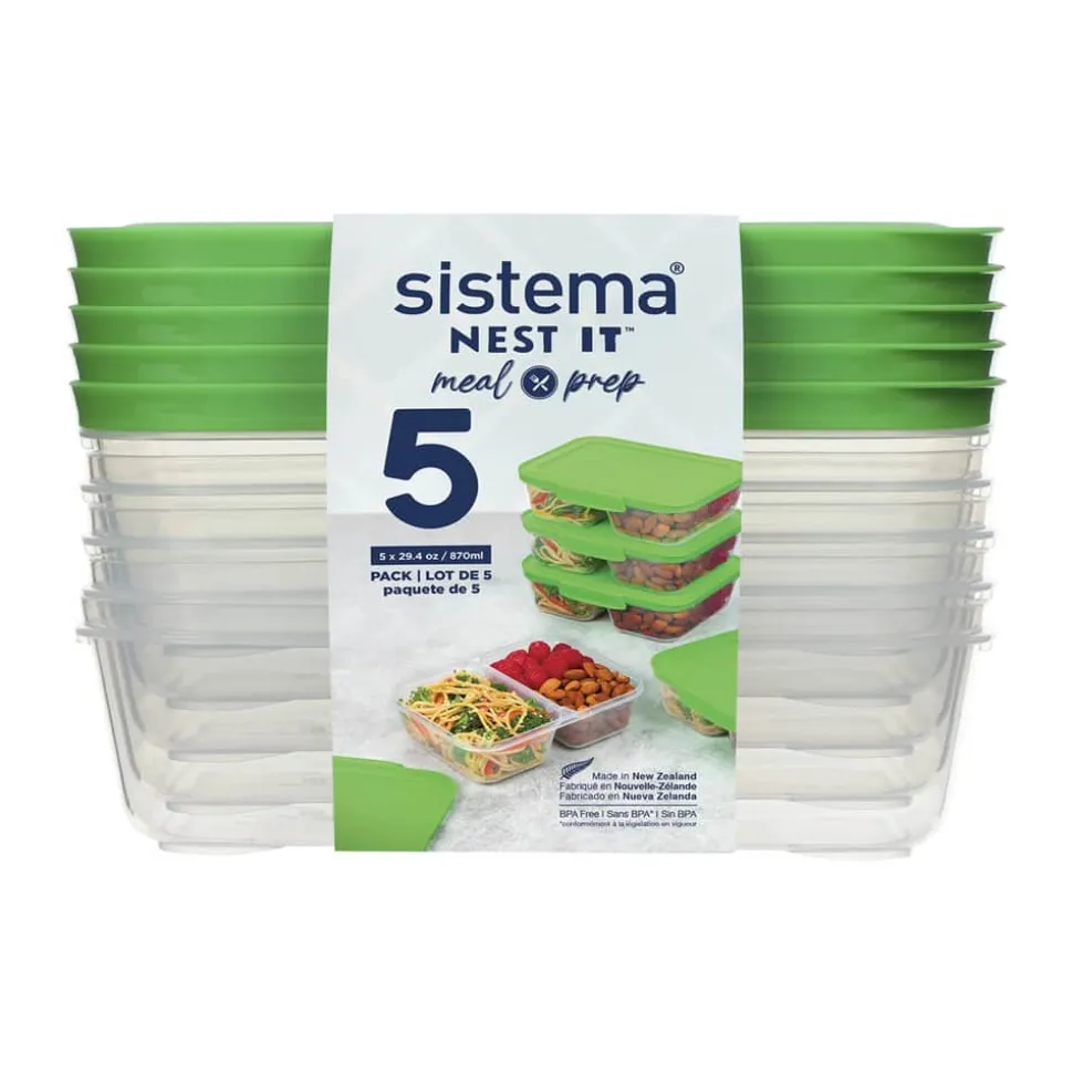 Nest It Meal Prep Opbevaringsboks - 5 stk.