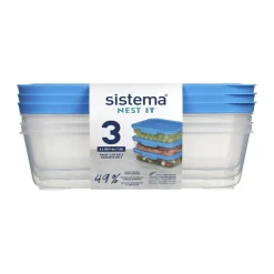 Nest It Meal Prep Opbevaringsboks - 3 stk.