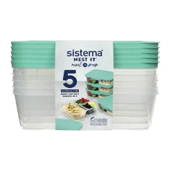 Nest It Meal Prep Opbevaringsboks - 5 stk.