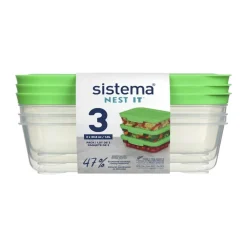 Nest It Meal Prep Opbevaringsboks - 3 stk.