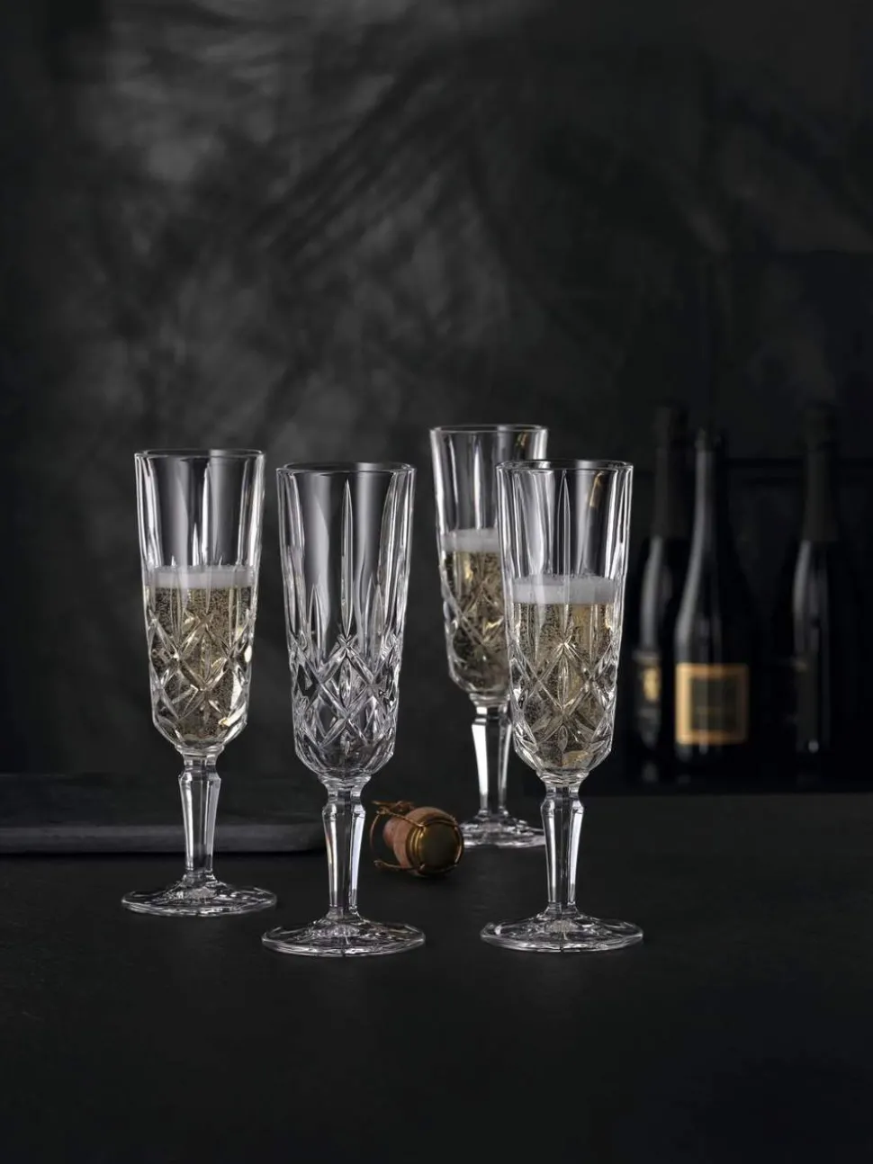 Noblesse Champagneglas - 4 stk.