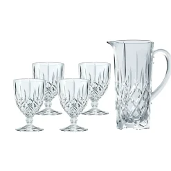 Noblesse kande og glas sæt