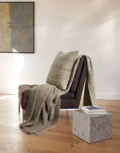Nordic Knit Melange Plaid