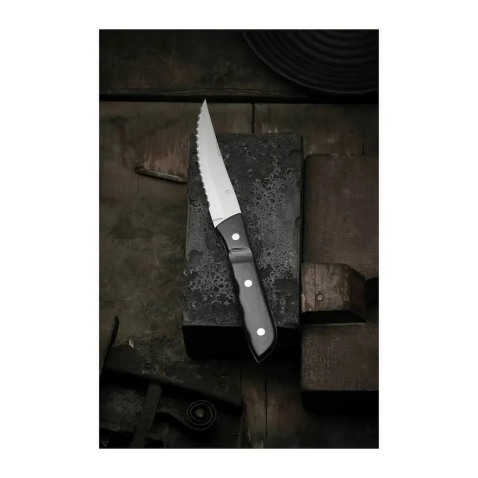 Old Farmer Micarta XL Steakkniv - 4 stk.
