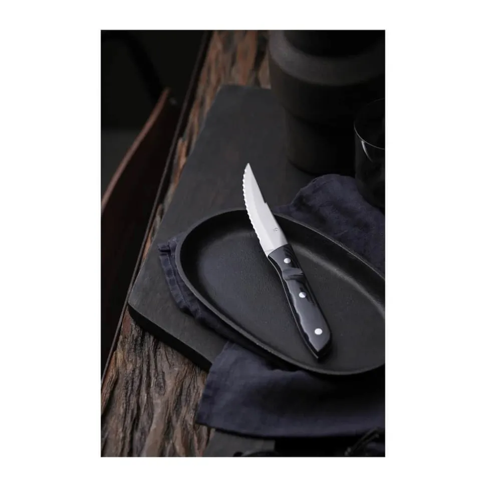 Old Farmer Micarta XL Steakkniv - 4 stk.