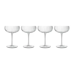 Optica Champagneskål - 4 stk.