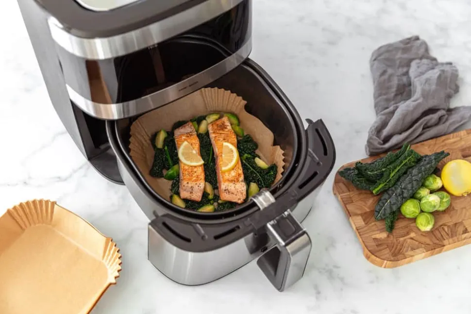 Papirbakke til Airfryer - 100 stk.