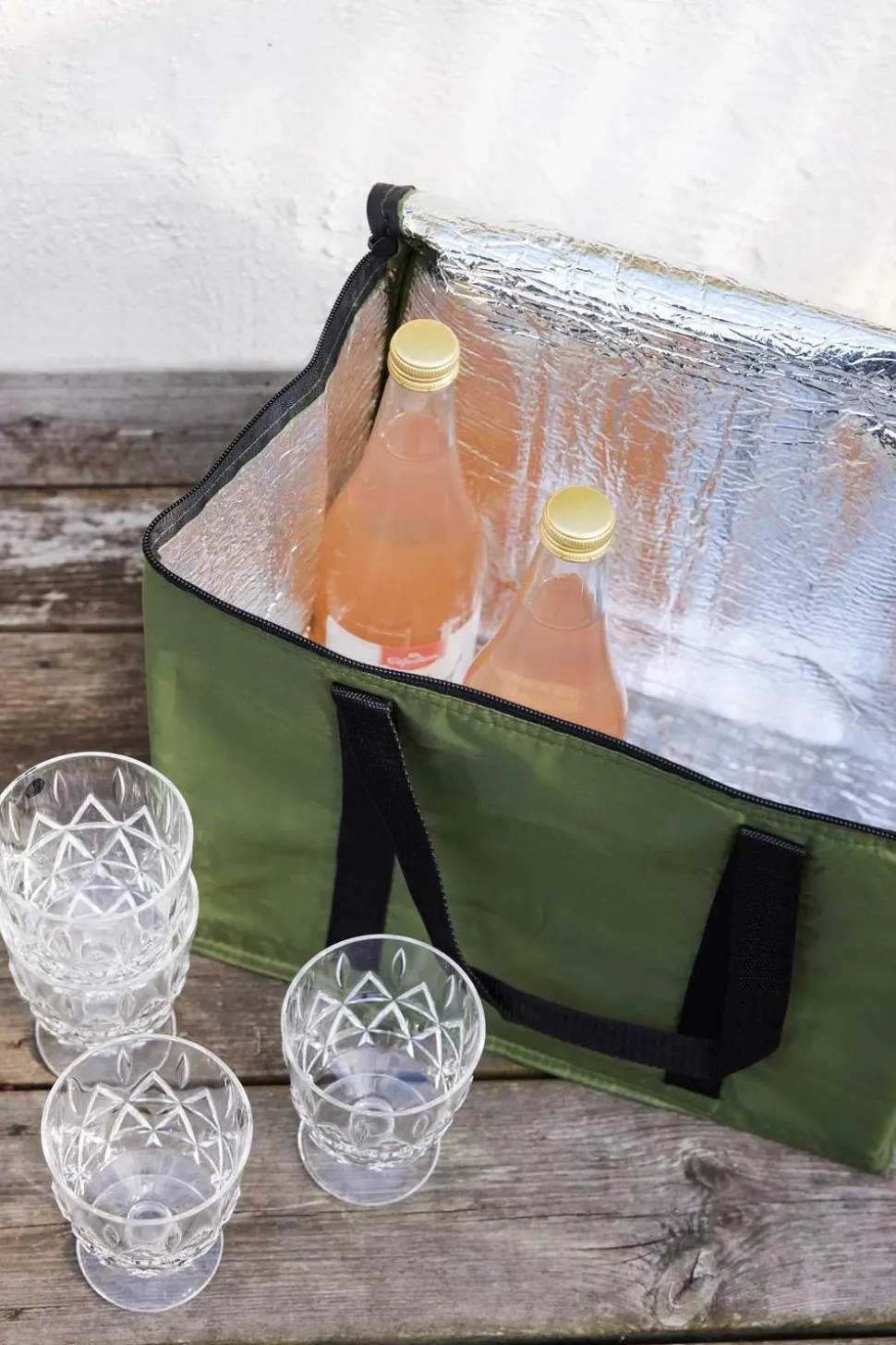 Picnic Juni Glas på fod - 4 stk.