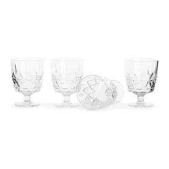 Picnic Juni Glas på fod - 4 stk.