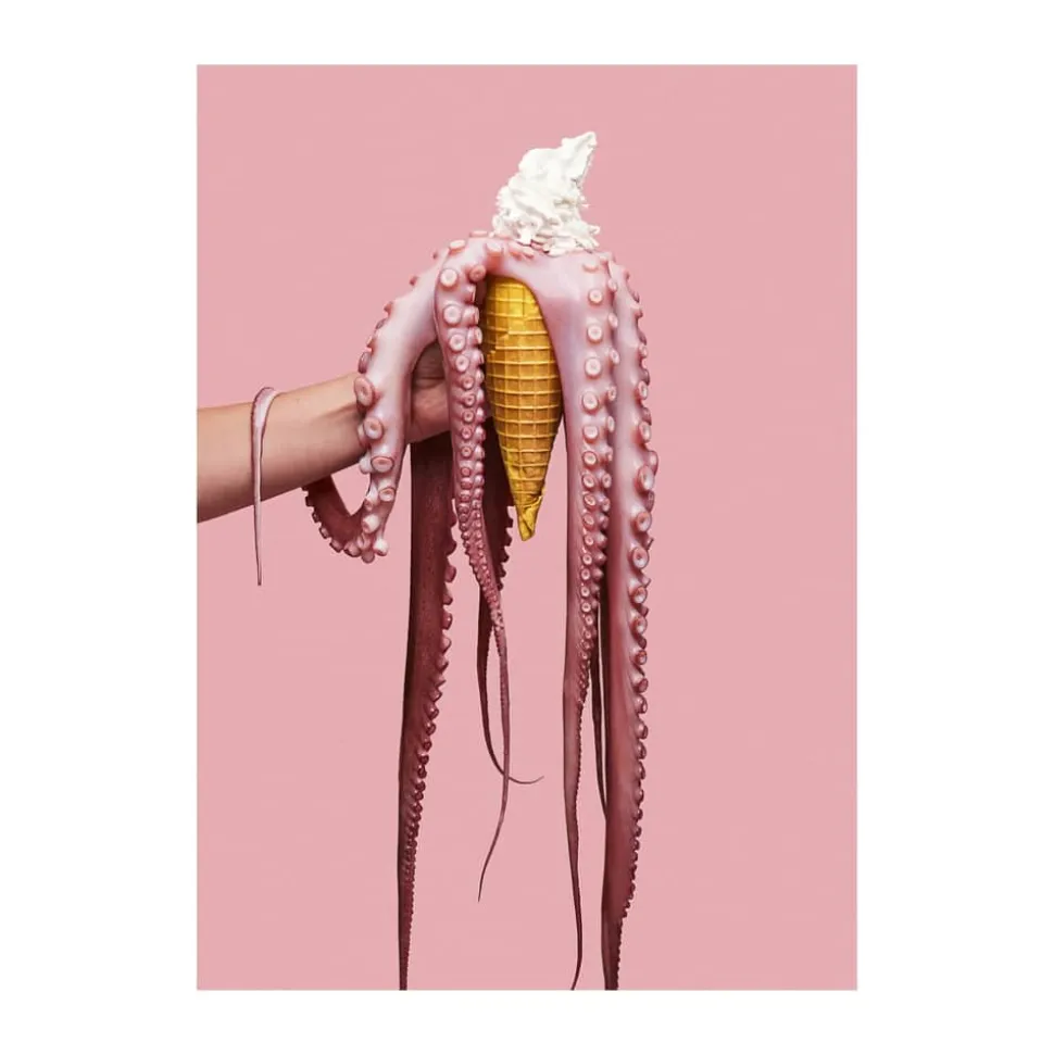 plakat - Octopus ice cream