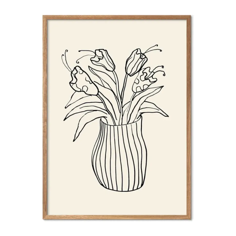 Plakat - Vase Sketch