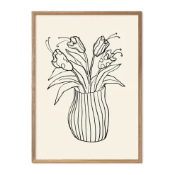 Plakat - Vase Sketch