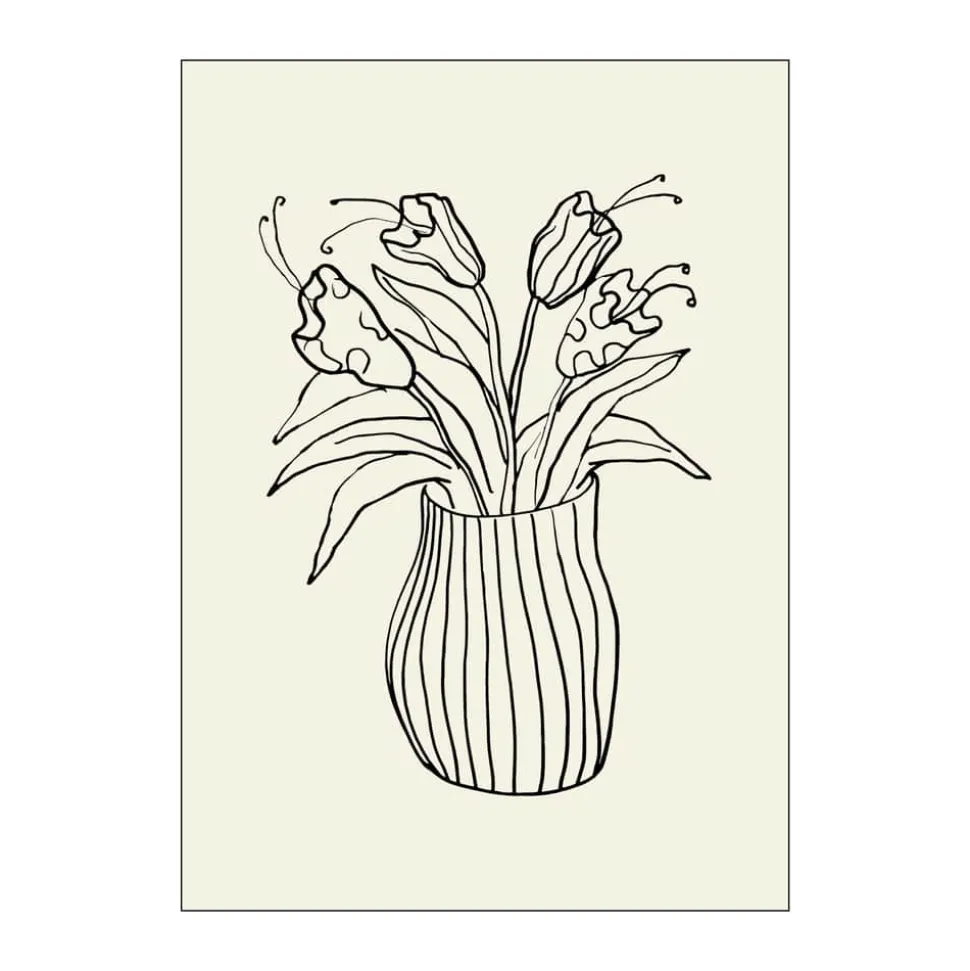 Plakat - Vase Sketch
