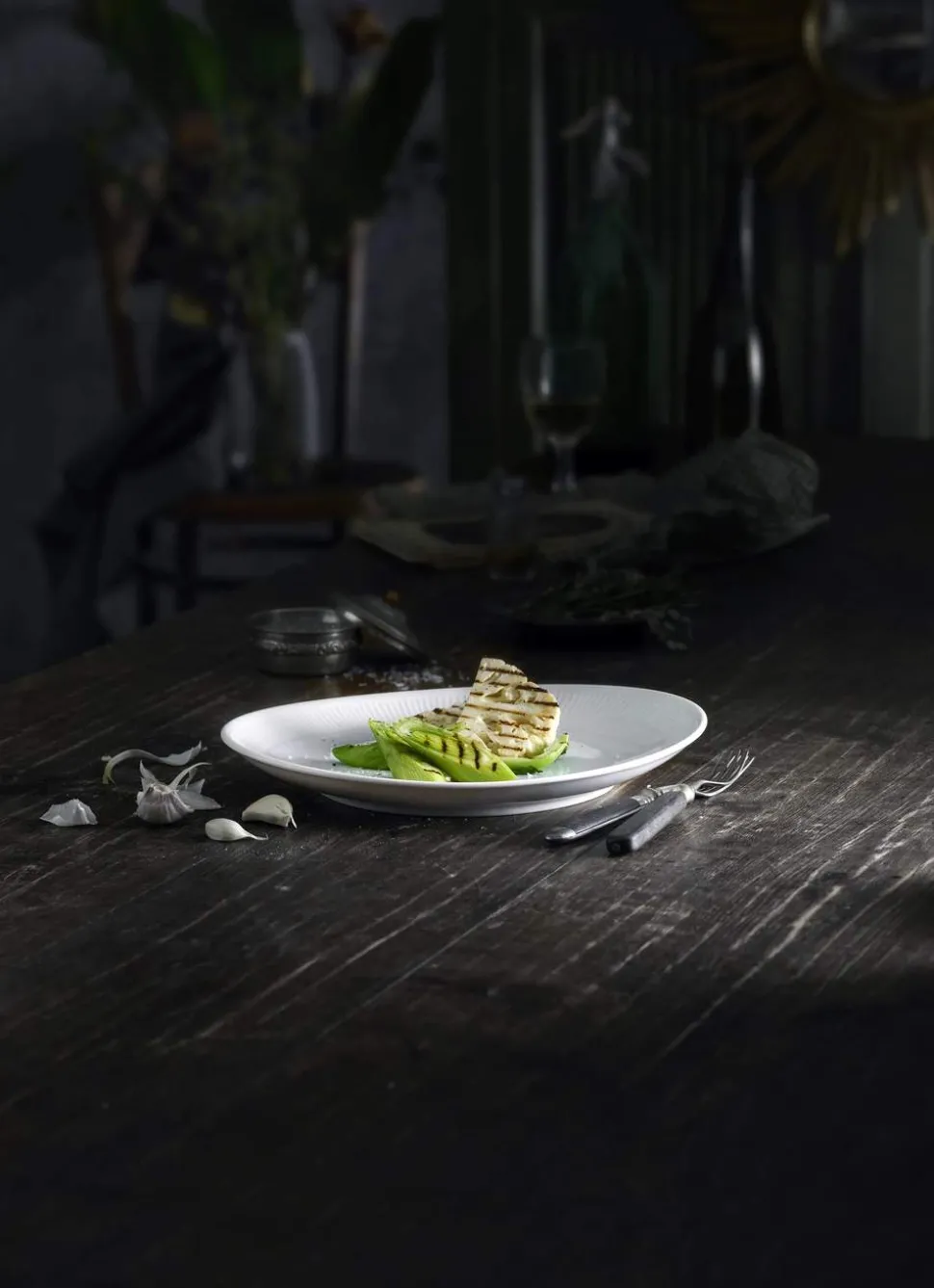 Plissé Steaktallerken