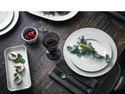 Plissé Frokosttallerken