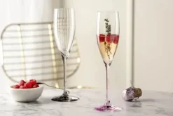 Poesia Pink Champagneglas