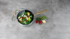 Premium Kasserolle med låg