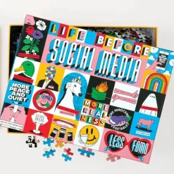 Puslespil - Livet før social medier