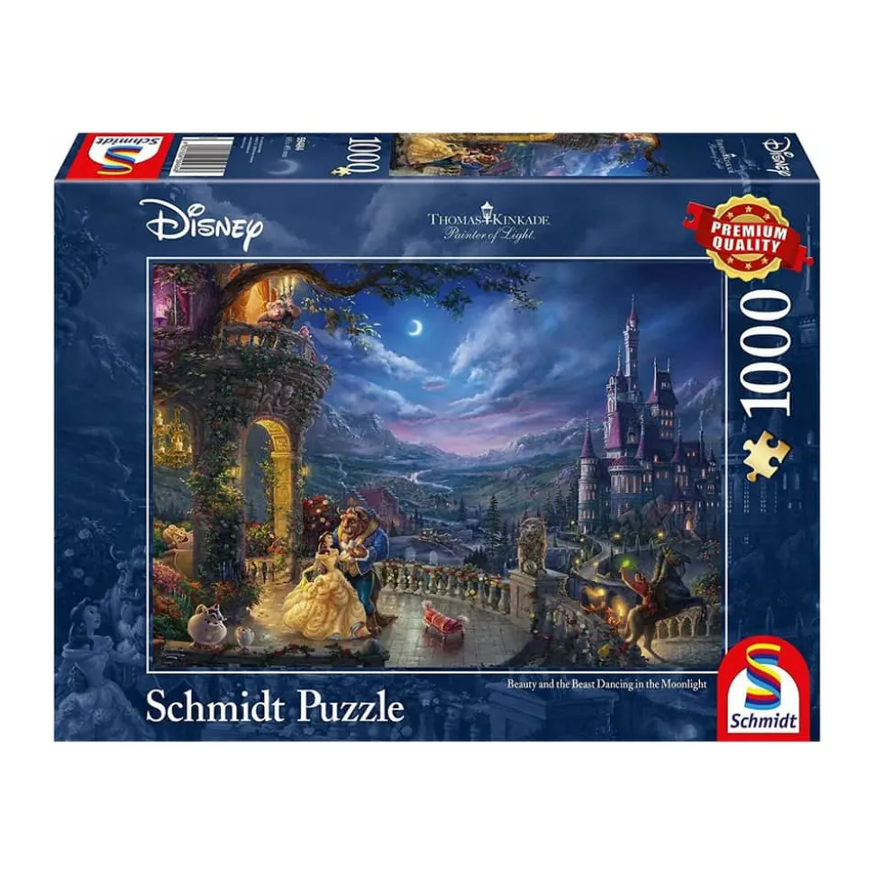 Puzzle - Disney Skønheden & Udyret