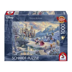 Puzzle - Disney Skønheden & Udyret - Vinter