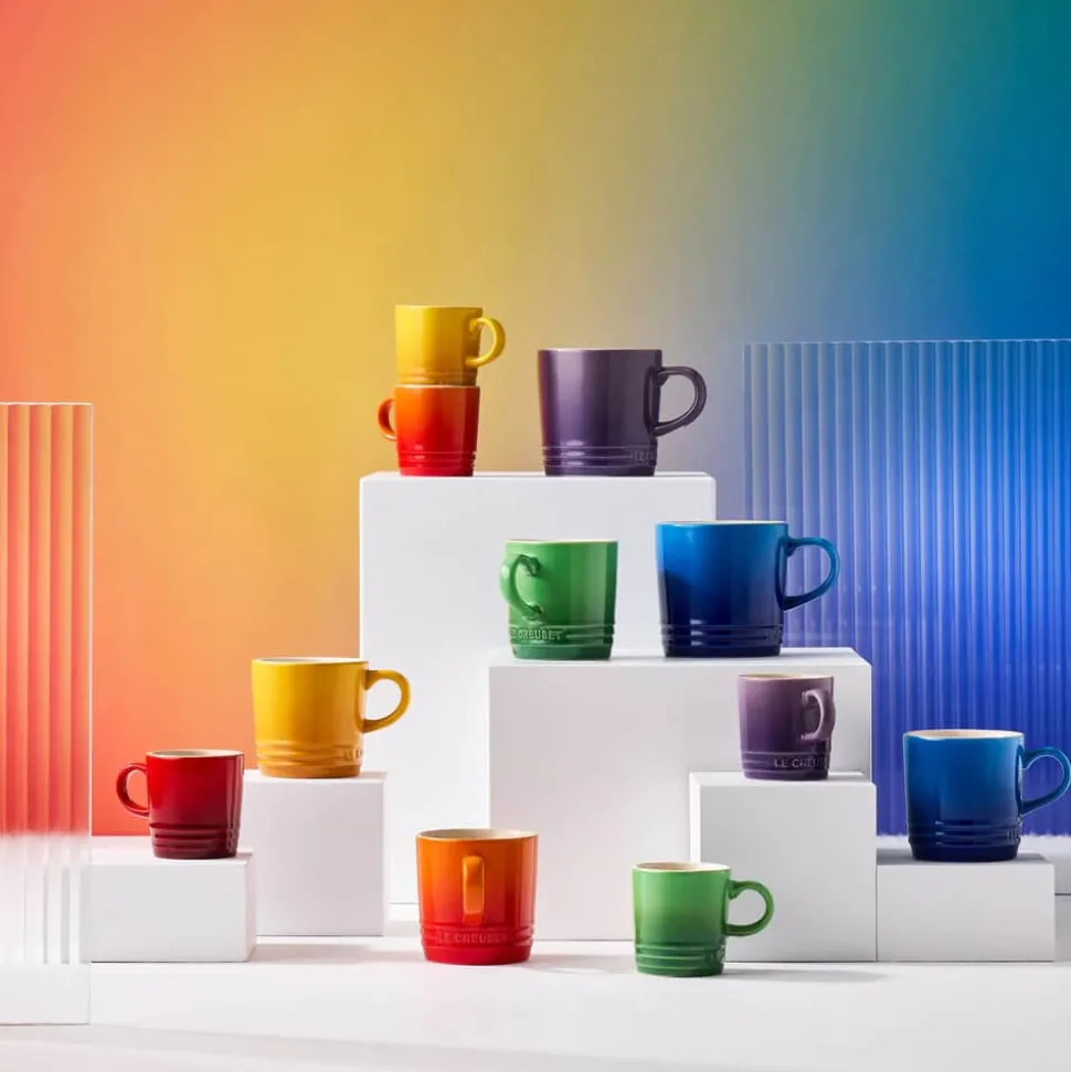 Rainbow Espressokop - 6 stk.