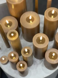 Real Flame LED Bloklys