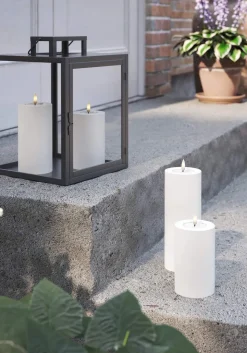 Real Flame LED Udendørs Bloklys