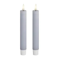 Real Flame LED Kronelys - 2 stk.