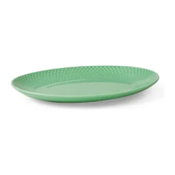 Rhombe Color Oval Tallerken