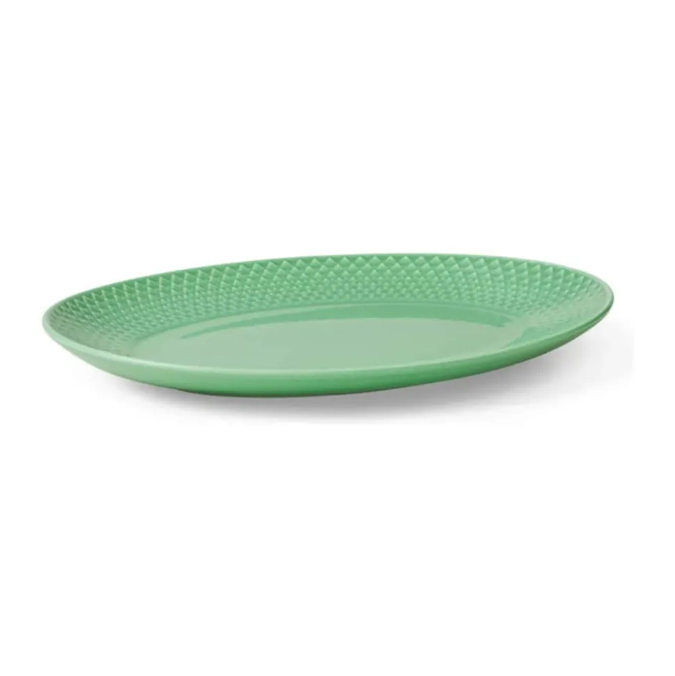 Rhombe Color Oval Tallerken
