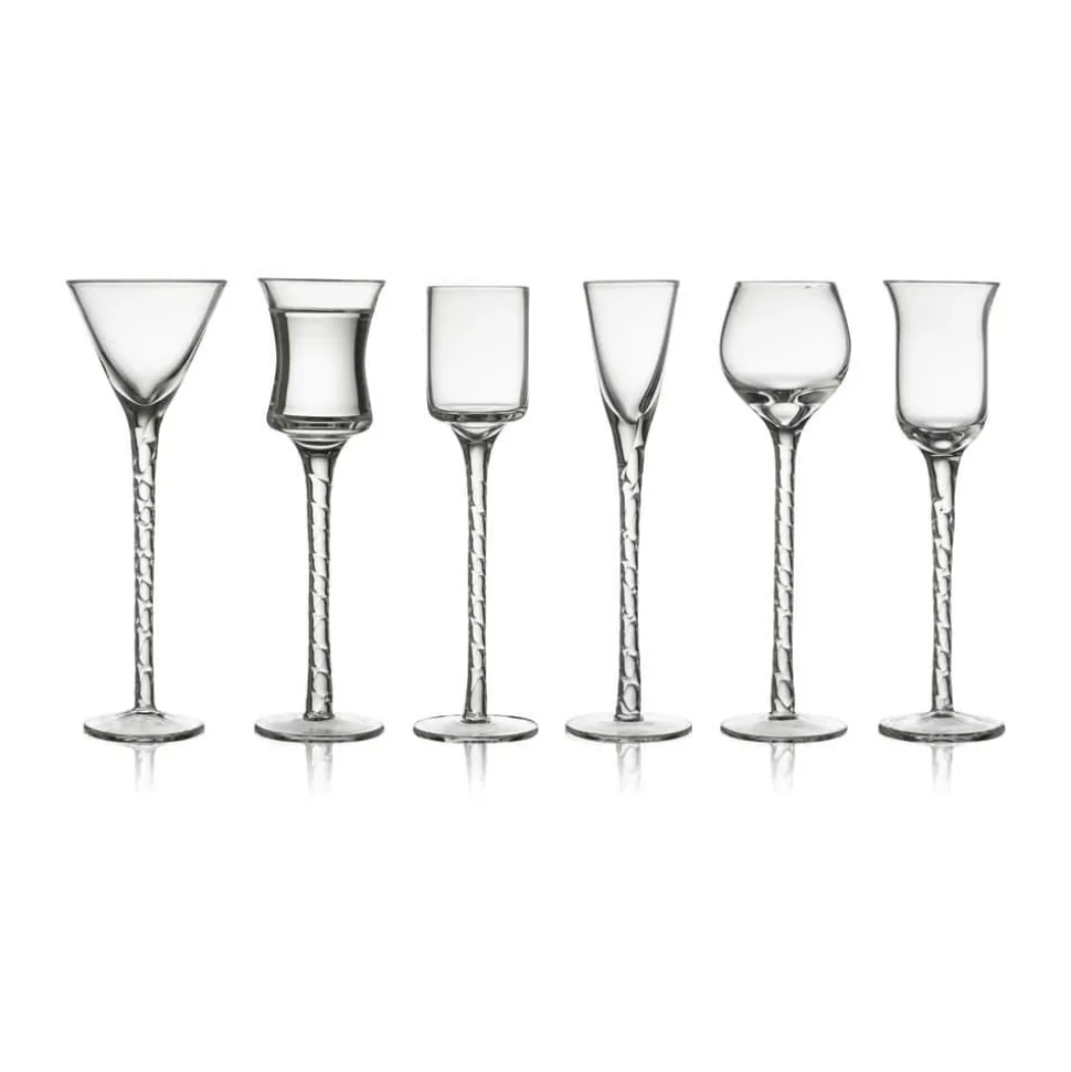 Rom Snapseglas - 6 stk.