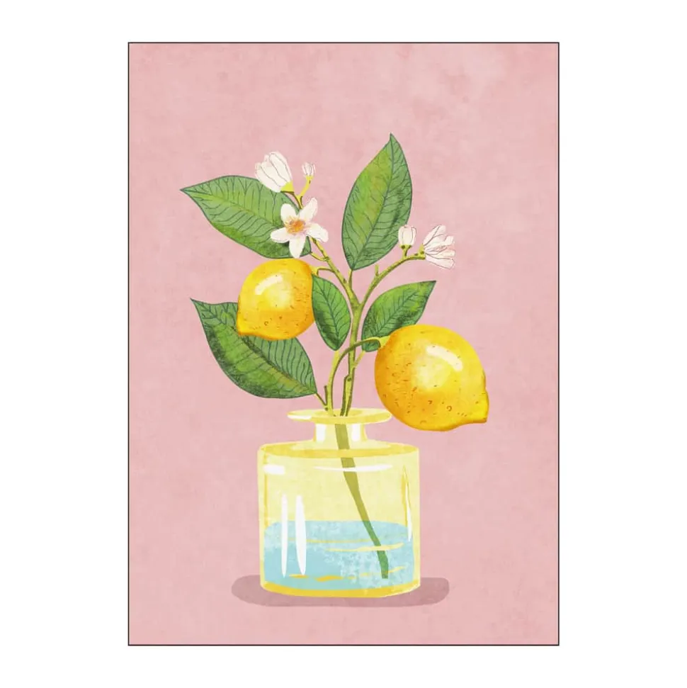 Rosana Laiz Blursbyai Plakat - Lemons