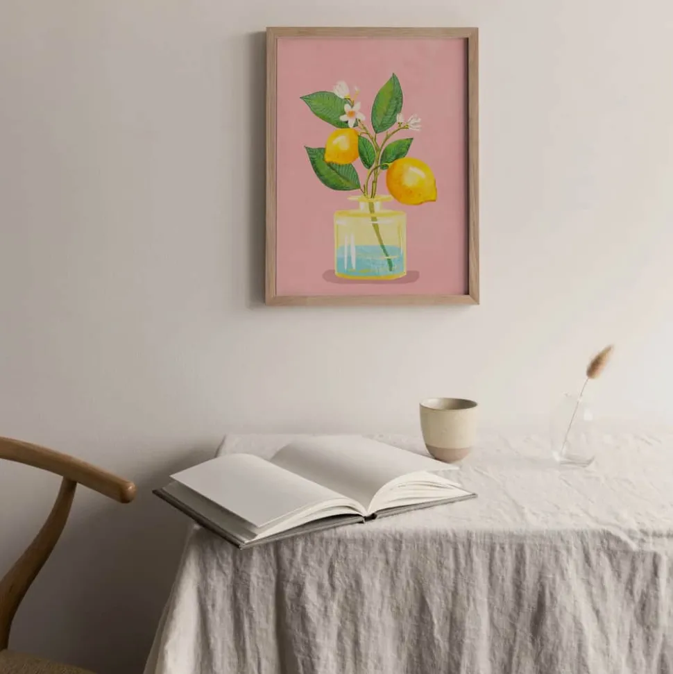 Rosana Laiz Blursbyai Plakat - Lemons
