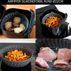 Silikoneform til airfryer