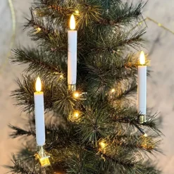 Sille LED Juletræslys - 4 stk.