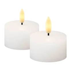 Sille LED Fyrfadslys - 2 stk.