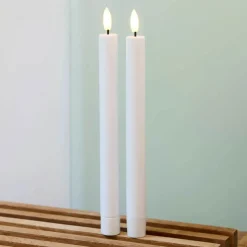Sille LED Kronelys - 2 stk