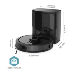 Smart Life Robotstøvsuger WIFIVCL002CBK