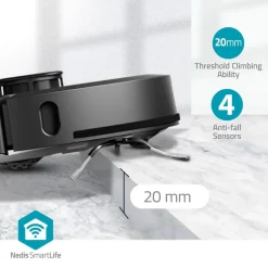 Smart Life Robotstøvsuger WIFIVCL002CBK