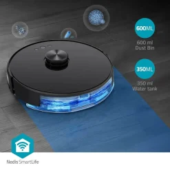 Smart Life Robotstøvsuger WIFIVCL001CBK