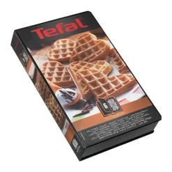 Snack Collection Plade - Hjerteformede vafler