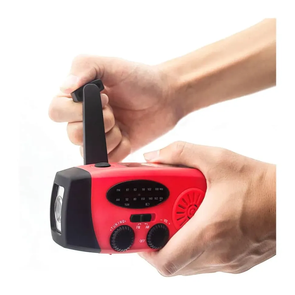 Solcelle Crank Radio
