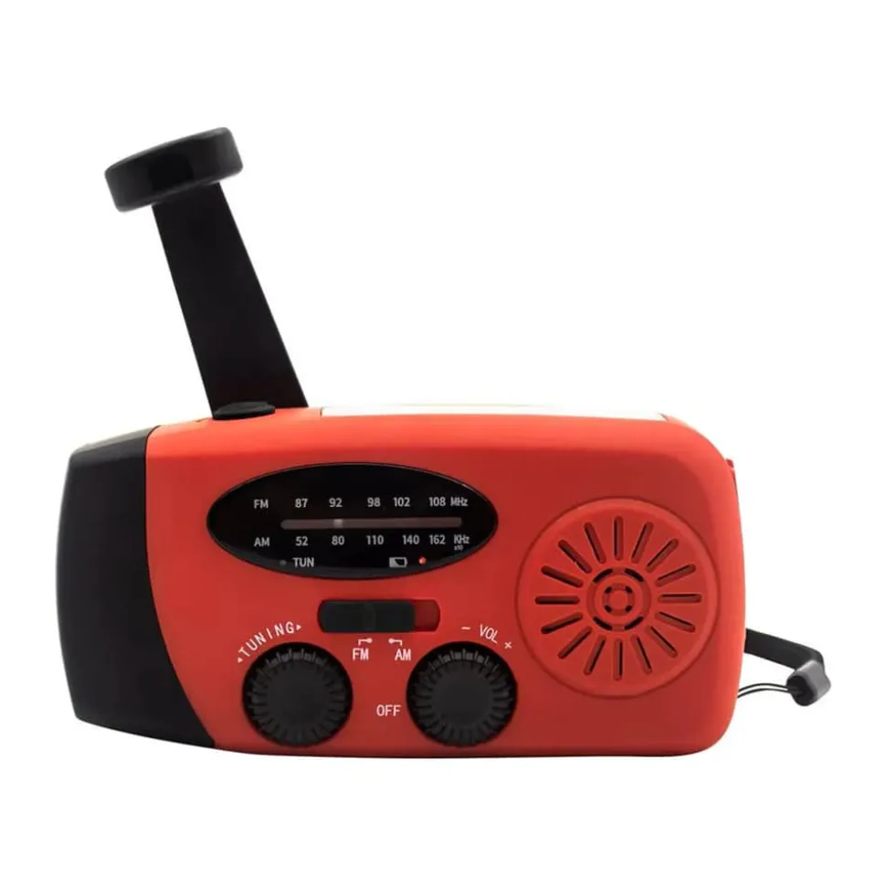 Solcelle Crank Radio