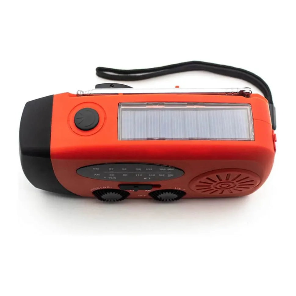 Solcelle Crank Radio