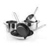 Stainless Steel Gryde- og pandesæt - 5 dele