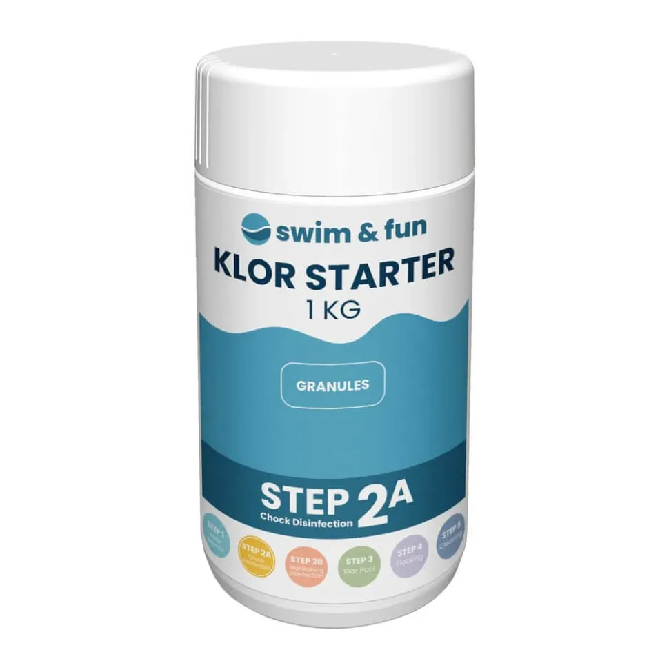 Starter Vandplejemiddel Klor Starter Granulat