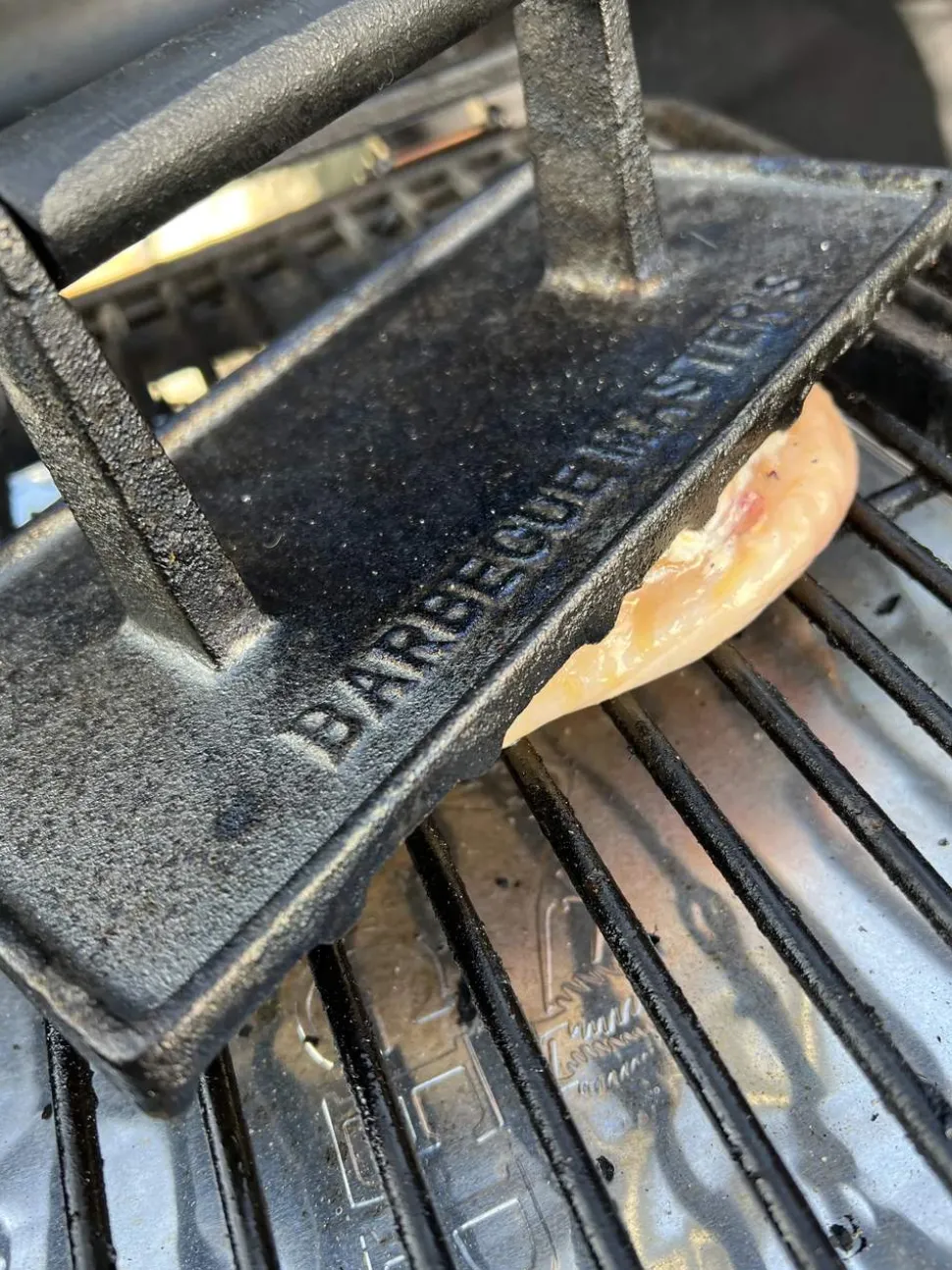 Støbejerns Grillpresser