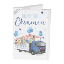Studenterkort med pengelomme