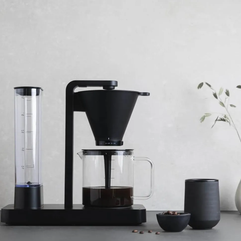 Svart Performance kaffemaskine