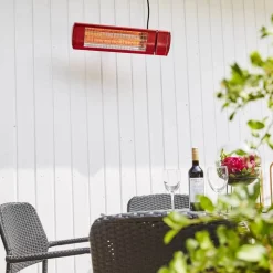 Terrassevarmer til væg